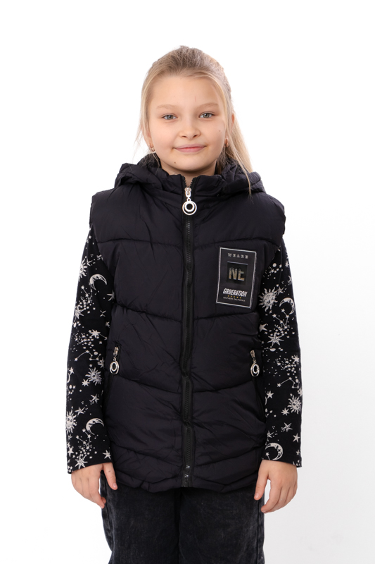 Жилетка для дівчинки